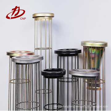 dust collector filter bag steel cage with silicon coating